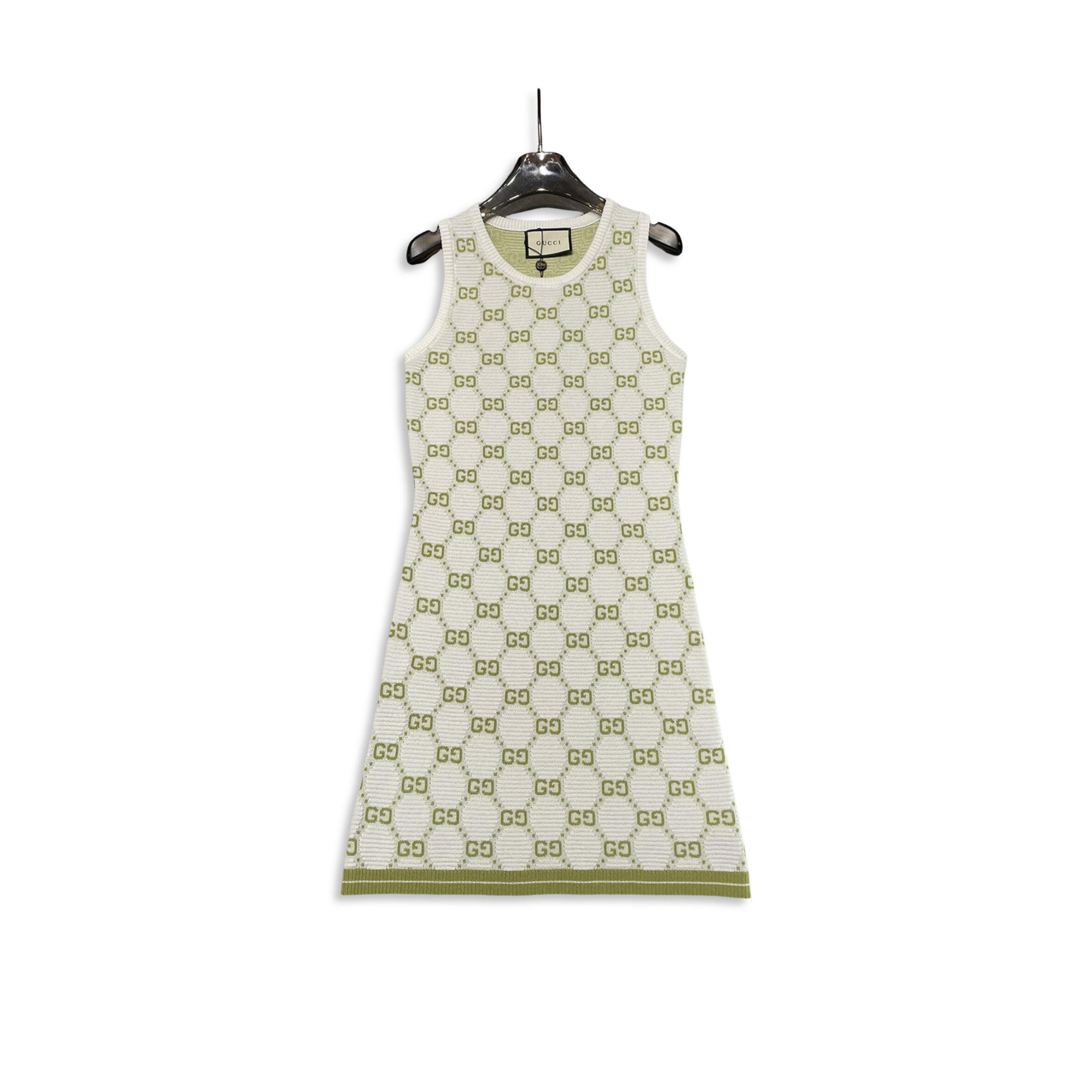 Gvc*1 letter knit vest dress